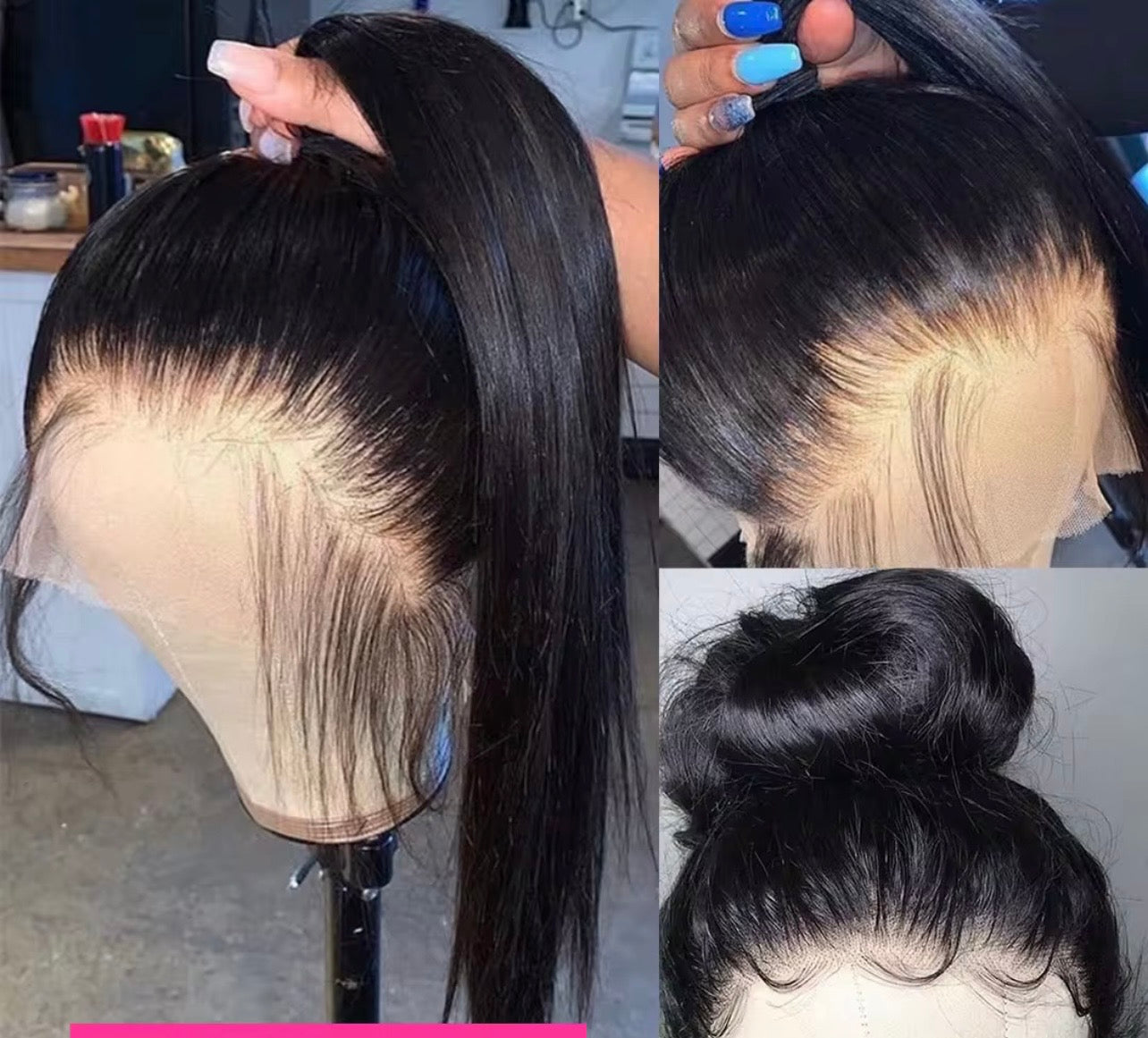 Lingerie en dentelle Lace 360 de Beauté Flora, détail de la dentelle fine et design élégant sur fond blanc.