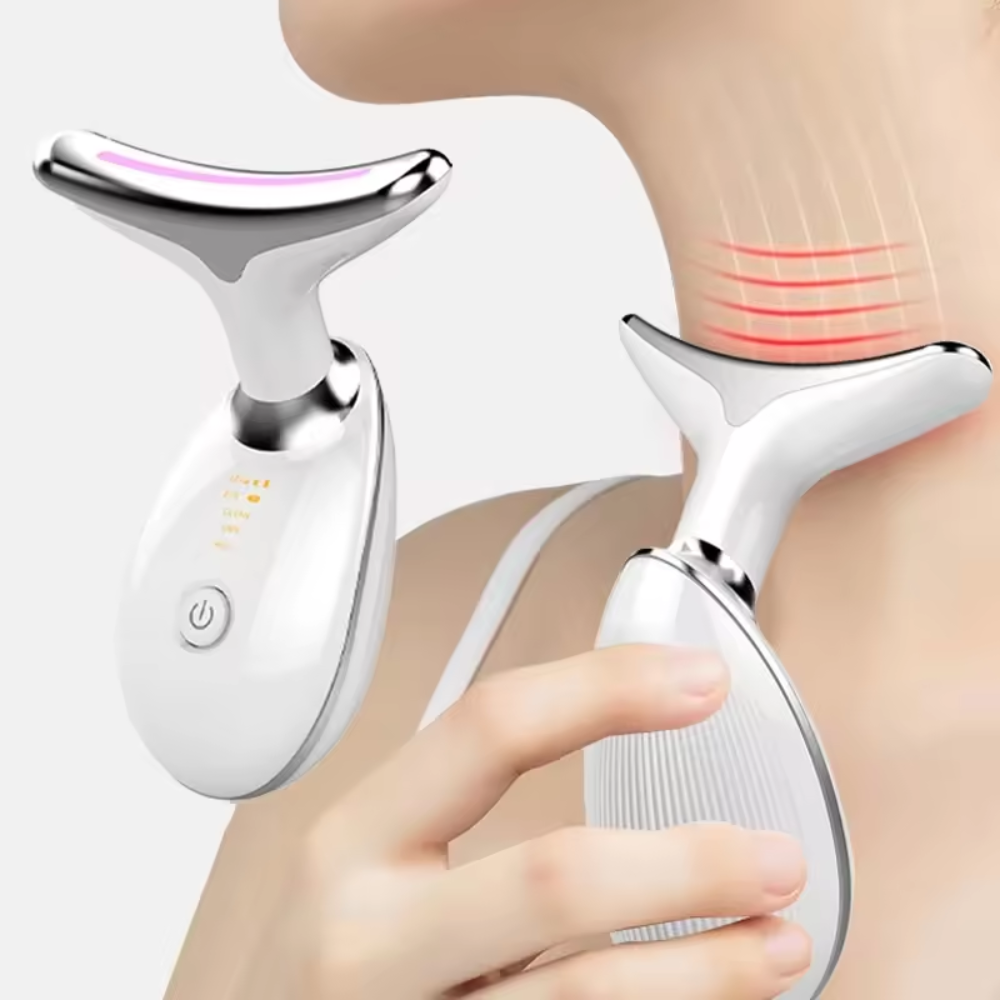 Dispositif blanc SubliCou de Les Visionnaires pour la beauté et la santé, avec connexion USB, visible en image.