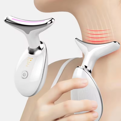 Dispositif blanc SubliCou de Les Visionnaires pour la beauté et la santé, avec connexion USB, visible en image.